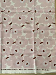 マリメッコ　Mini Unikko ファブリック　144×60