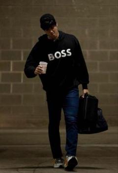 大谷翔平 着用 HUGO BOSS ロゴ パーカー | street＊style