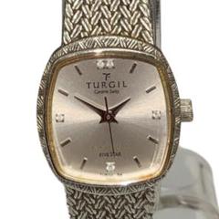 【未使用品】TURGIL クォーツ式時計 シルバー/ゴールド　電池交換済み 2025年最新】turgil 時計の人気アイテム - メルカリ