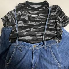CRAFT デニムパンツ Sサイズ ウエストドローストリング付き