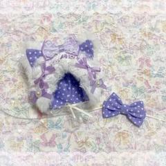 ♡ 小さめ サイズ 被り物 ♡ おリボン付き