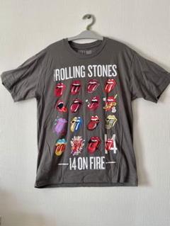 未使用/ローリングストーンズtシャツ/14 on fire/オリジナルTシャツ 未使用/ローリングストーンズtシャツ/14 on fire/オリジナルT