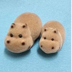 カバ ぬいぐるみ材料 2個セット