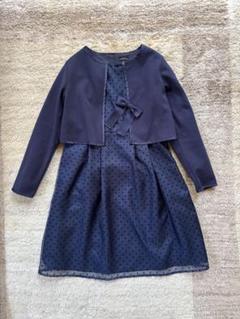 美品♡‪グリーンレーベルリラクシング フォーマル ボレロ ドット ワンピース 2025年最新】green label relaxing 柄・デザイン：ドット ドレス