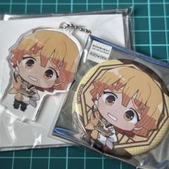 鬼滅の刃 缶バッジ 我妻善逸 キメツ学園 色紙 9点セット - メルカリ