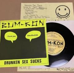 BUM KON 7インチ kbd パンク天国 ハードコア BUM KON 7インチ kbd パンク天国 ハードコア - メルカリ