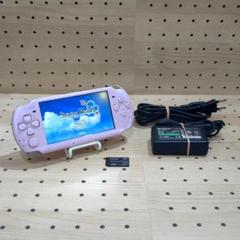 動作品/点検・整備済み psp3000 本体 ブロッサム・ピンク（付属品あり）