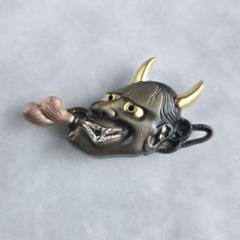 時代物　金工 彫金　 龍の帯留め　アンティーク　着物　紐付き　工芸 宗 sou::お茶道具・着物のお店