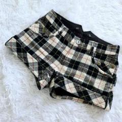 Burberry blue label ショートパンツ チェック 刺繍 y2k - メルカリ