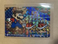 【カード】スーパーマリオワールド.マリオうんどうかい.キラ スーパーマリオ キラカード マリオうんどうかい マリオvs