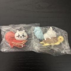 ちいかわ水族館　フィギュアキーホルダー　ちいかわ　モモンガ