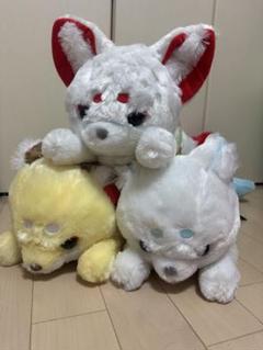 アミューズ　ちょコンと管キツネ　ウルトラBIG ぬいぐるみ　全3種セット