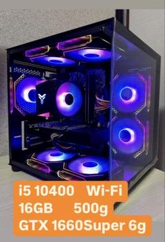 ゲーミングデスクトップ PC i5 10400 GTX1660 Super