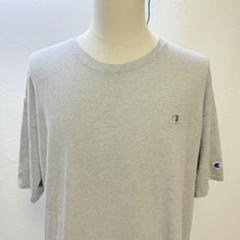 チャンピオン 刺繍ロゴTシャツ XXL グレー シンプル 定番 人気 i-17