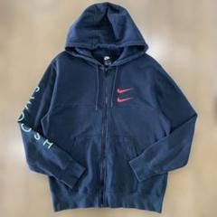 NIKE SWOOSH ナイロンパーカー　ダブルスウォッシュ　マウンテンパーカー NIKE - NIKE ナイキ ゆるだぼパーカー ビッグスウォッシュ