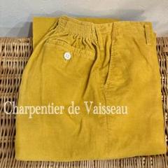 Charpentier de Vaisseau ハーフパンツ　ベージュ Blaise（ブレーズ）コットンリネンワイドテーパードパンツ