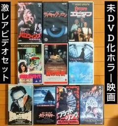 VHSビデオ  写真集 未DVD化 激レア ホラー映画 VHS vhs ビデオテープ セット - メルカリ