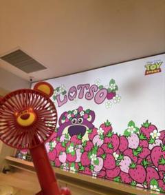 ロッツォ Lotso ハンディファン 扇風機 Disney ディズニー レア