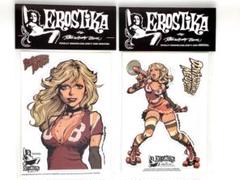 ロッキンジェリービーン MARTIAN vs YOUNG PUSSY 折り畳み傘 RockinJellyBean 傘 ロッキンジェリービーン Erostika Automatic