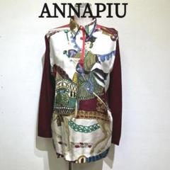 ANNAPIU 長袖ニットカットソー　イタリア製