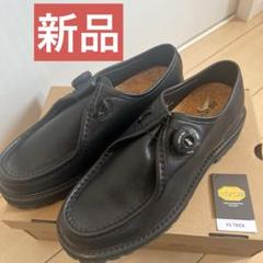 完売 PG × Steven Alan KNOCK BLACK LEATHER PG × Steven Alan＞ KNOCK BLACK LEATHER/シューズ
