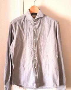 FOB FACTORY エフオービー ファクトリー グレー 長袖シャツ サイズS