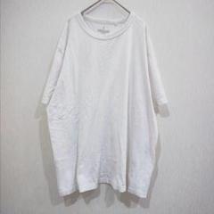 ジーユー　Tシャツ　白　ＸＬ　無地　コットン100%　 大きいサイズ　メンズ