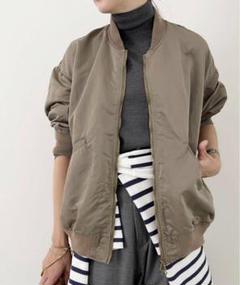 ココ　アパルトモンREMI RELIEFレミレリーフMA-1 アパルトモン REMI RELIEF/レミレリーフ Side Zip MA-1
