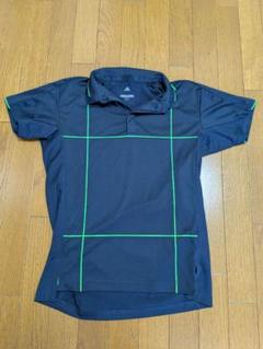 adidas CLIMALITE ネイビー ポロシャツ M