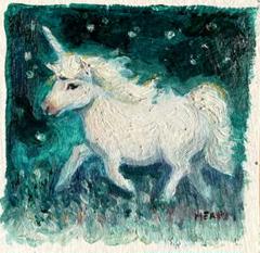 「雪原の狐」　手描き　油絵　油彩画　風景画　原画 セールス】「秋の始」 手描き 油絵 油彩画 風景画 原画 - メルカリ