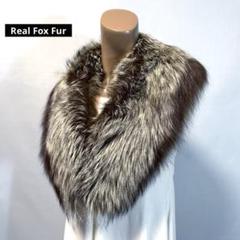 新品限定◆上質シルバーフォックス編み込みスヌード ボレロ /毛皮 リアルファー 新品限定◇上質シルバーフォックス編み込みスヌード ボレロ