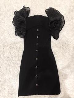 【新品タグ付き】riendaプリーツフレアSLV Knitミニワンピース rienda プリーツフレアSLV KnitミニOP L/GRN1 -ファッション通販