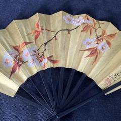 希少／非売品】昭和レトロ60年代【JAL ドリンクメニュー扇子