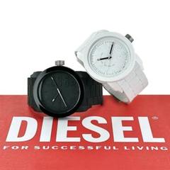 DIESEL ブラック ホワイト 時計 2個セット