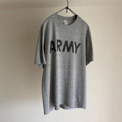 〜90's USA製 US ARMY トレーニング　tシャツ　グレー　M