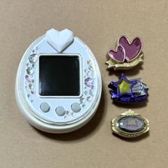 中古】Tamagotchi P'sホワイト たまデコピアス【動作確認済み