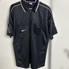 NIKE ナイキ 審判用 レフェリーポロシャツ 胸と両袖にマジックテープあり