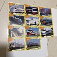 鉄道カード 電車カード 5枚セット 21〜25 東武鉄道創立125周年記念電車
