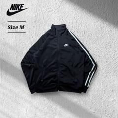 ナイキ　NIKE　スウッシュ　刺繍ロゴ　ジャージ　トラックジャケット 　XXL NIKE☆ナイキ スウッシュ刺繍ロゴ ジャージ トラックジャケット