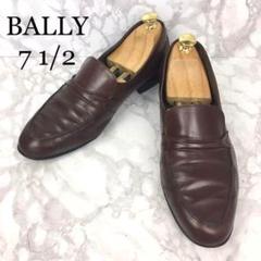 バリー BALLY ブラウンレザー　シューズ　イタリア製　43 バリー BALLY ブラウンレザー シューズ イタリア製 41 1/2 外