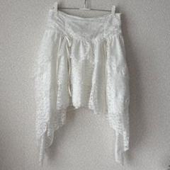 SHEIN ホワイトレーススカート