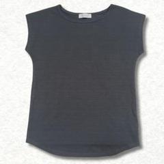 A DAY IN THE LIFE フレンチスリーブ カットソー グレー系