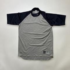 Nike Dri-FIT 野球アンダーシャツ L グレー/ネイビー