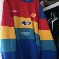 激レア DUPONT デュポン トレーナー 百足90s レーシングスウェット