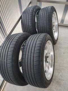 最新コレックション ハイエース メルカリ - 215/55r18 BS +35 8j 18in WORK タイヤ・ホイール