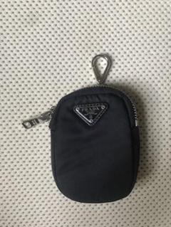 PRADA プラダ　Re-Nylon リナイロン　ミニポーチ　キーホルダー　中古 PRADA プラダ Re-Nylon リナイロン ミニポーチ キーホルダー