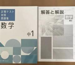 中1 数学 定期テスト対策 問題集