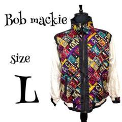 Bob Mackie ボブマッキー コットンジャケット シャツ 刺繍 金ボタン Bob Mackie ボブマッキー コットンジャケット シャツ 刺繍 金