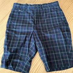 Polo by Ralph Lauren チェック柄パンツ ネイビー