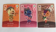 どうぶつの森 amiiboカード ブーケ キャラメル パッチ